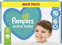Купить подгузники Pampers Active Baby 6 (/ 44 pcs) по цене от 655 грн.