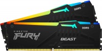 Купити оперативна пам'ять Kingston Fury Beast DDR5 RGB 2x8Gb за ціною від 3173 грн.
