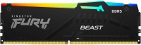 Купить оперативная память Kingston Fury Beast DDR5 RGB 1x16Gb (KF556C36BBEA-16) по цене от 2607 грн.