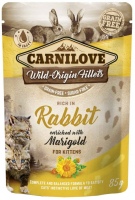 Купить корм для кошек Carnilove Rich in Rabbit with Marigold 85 g: цена от 59 грн.