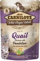 Купить корм для кошек Carnilove Rich in Quail with Dandelion 85 g  по цене от 65 грн.