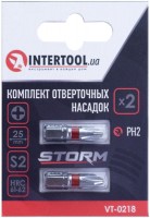 Купить биты / торцевые головки Intertool Storm VT-0218  по цене от 39 грн.