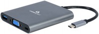 Купить картридер / USB-хаб Cablexpert A-CM-COMBO6-01: цена от 580 грн.