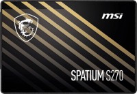 Купить SSD MSI SPATIUM S270 SATA 2.5" (S78-440E350-P83) по цене от 1479 грн.