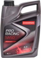 Купить моторное масло CHAMPION Pro Racing 5W-50 4L  по цене от 1103 грн.