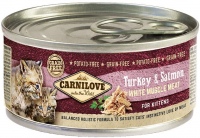 Купить корм для кошек Carnilove Kitten Turkey/Salmon Canned: цена от 79 грн.
