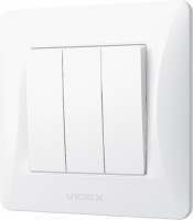 Купить выключатель Videx VF-BNSW3-W  по цене от 186 грн.