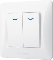 Купить выключатель Videx VF-BNSW2L-W  по цене от 128 грн.