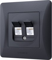 Купить розетка Videx VF-BNSK2PC6-BG: цена от 228 грн.