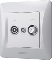 Купить розетка Videx VF-BNSK2TVSATE-SS  по цене от 252 грн.