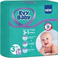 Купить подгузники Evy Baby Diapers 3 (/ 24 pcs) по цене от 236 грн.