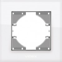Купить рамка для розетки / вимикача Videx VF-BNFRG1H-W: цена от 209 грн.