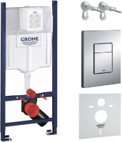 Купить инсталляция для туалета Grohe Rapid SL 3873200A: цена от 6499 грн.