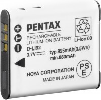 Купить аккумулятор для камеры Pentax D-Li92: цена от 286 грн.