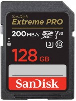 Купить карта памяти SanDisk Extreme Pro SD UHS-I Class 10 (Extreme Pro SDXC UHS-I Class 10 128Gb) по цене от 1343 грн.