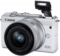 Купити фотоапарат Canon EOS M200 kit 15-45 + 55-200  за ціною від 72853 грн.