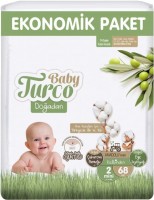 Купить подгузники Baby Turco Diapers Mini (/ 68 pcs) по цене от 399 грн.