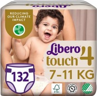 Купить подгузники Libero Touch Open 4 (/ 132 pcs) по цене от 1451 грн.