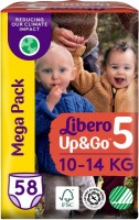 Купить подгузники Libero Up and Go 5 (/ 58 pcs) по цене от 814 грн.
