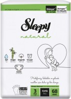 Купить подгузники Sleepy Natural Diapers 3 (/ 68 pcs) по цене от 550 грн.