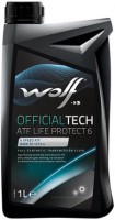 Купить трансмиссионное масло WOLF Officialtech ATF Life Protect 6 1L: цена от 322 грн.