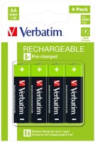 Купить акумулятор / батарейка Verbatim 4xAA 2500 mAh: цена от 319 грн.