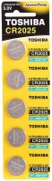 Купить аккумулятор / батарейка Toshiba 5xCR2025: цена от 110 грн.