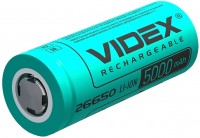 Купить аккумулятор / батарейка Videx 1x26650 5000 mAh: цена от 338 грн.