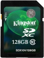 Купить карта памяти Kingston SDXC Class 10 (128Gb) по цене от 5299 грн.