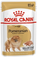 Купить корм для собак Royal Canin Adult Pomeranian Loaf Pouch: цена от 38 грн.