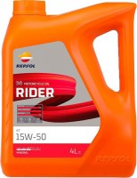 Купить моторное масло Repsol Rider 15W-50 4L  по цене от 1356 грн.