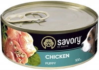 Купить корм для собак Savory Puppy All Breeds Chicken Pate 100 g: цена от 38 грн.