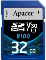 Купить карта памяти Apacer SD UHS-I U3 V30 Class 10 по цене от 257 грн.