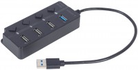Купить картридер / USB-хаб Gembird UHB-U3P1U2P3P-01: цена от 238 грн.