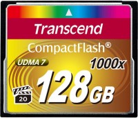 Купить карта памяти Transcend CompactFlash 1000x (128Gb) по цене от 9430 грн.