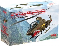 Купить сборная модель ICM AH-1G Cobra (Late Production) (1:32)  по цене от 2418 грн.