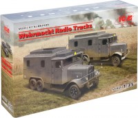 Купить сборная модель ICM Wehrmacht Radio Trucks (1:35): цена от 1691 грн.