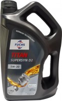 Купить моторное масло Fuchs Titan Supersyn D2 5W-30 5L  по цене от 1622 грн.