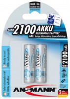 Купить аккумулятор / батарейка Ansmann maxE 2xAA 2100 mAh  по цене от 116 грн.