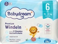 Купить подгузники Babydream Premium 6 (/ 32 pcs) по цене от 365 грн.