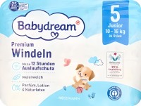 Купить подгузники Babydream Premium 5 (/ 34 pcs) по цене от 365 грн.