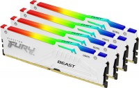 Купить оперативная память Kingston Fury Beast RGB DDR5 4x32Gb по цене от 18298 грн.