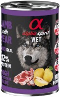 Купить корм для собак Alpha Spirit Wet Lamb/Pear 400 g: цена от 149 грн.