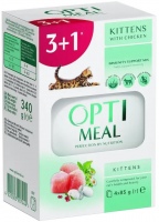 Купить корм для кошек Optimeal Kitten Chicken Pouch 4 pcs: цена от 72 грн.