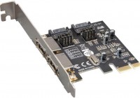 Купить PCI-контроллер Frime ECF-PCIEto2.2SATAIII.LP: цена от 483 грн.