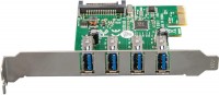 Купить PCI-контроллер Frime ECF-PCIEtoUSB008.LP: цена от 441 грн.