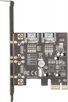 Купить PCI-контроллер Frime ECF-PCIEto2SATAIII.LP: цена от 430 грн.