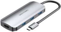 Купить картридер / USB-хаб Vention TODHB: цена от 879 грн.