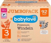Купить подгузники Babylove Premium 3 (/ 92 pcs) по цене от 720 грн.