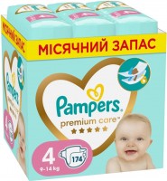 Купить подгузники Pampers Premium Care 4 (/ 174 pcs) по цене от 2099 грн.